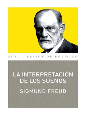 cover image of La interpretación de los sueños